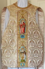 White Roman Vestment 9122